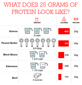 25 Grams of Protein